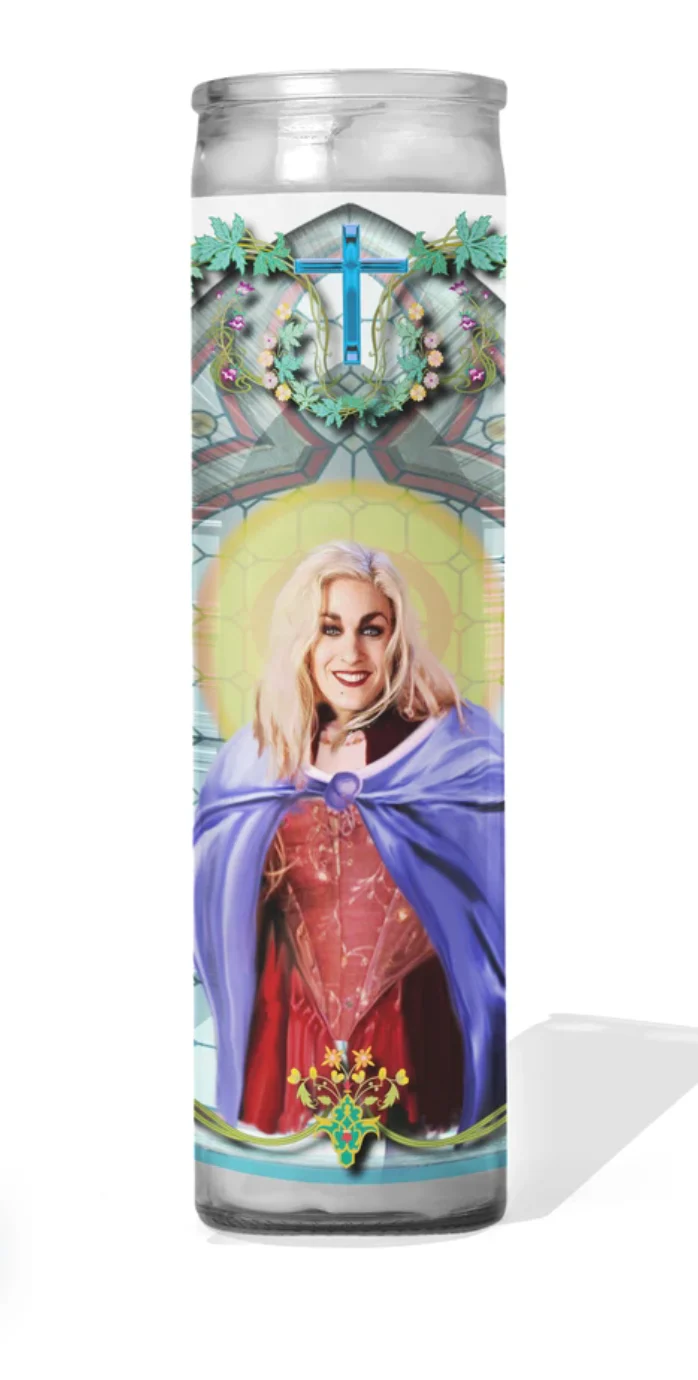 Hocus Pocus- Sarah Sanderson Celebrity Prayer Candle - Image 2