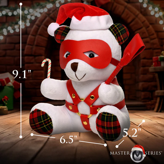 Holiday Bondage Bear - White - Image 2