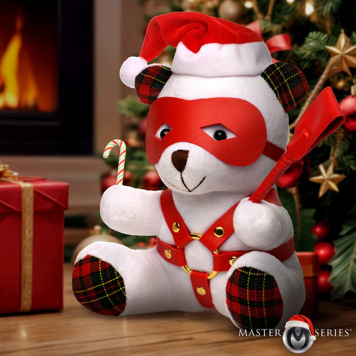 Holiday Bondage Bear - White - Image 4