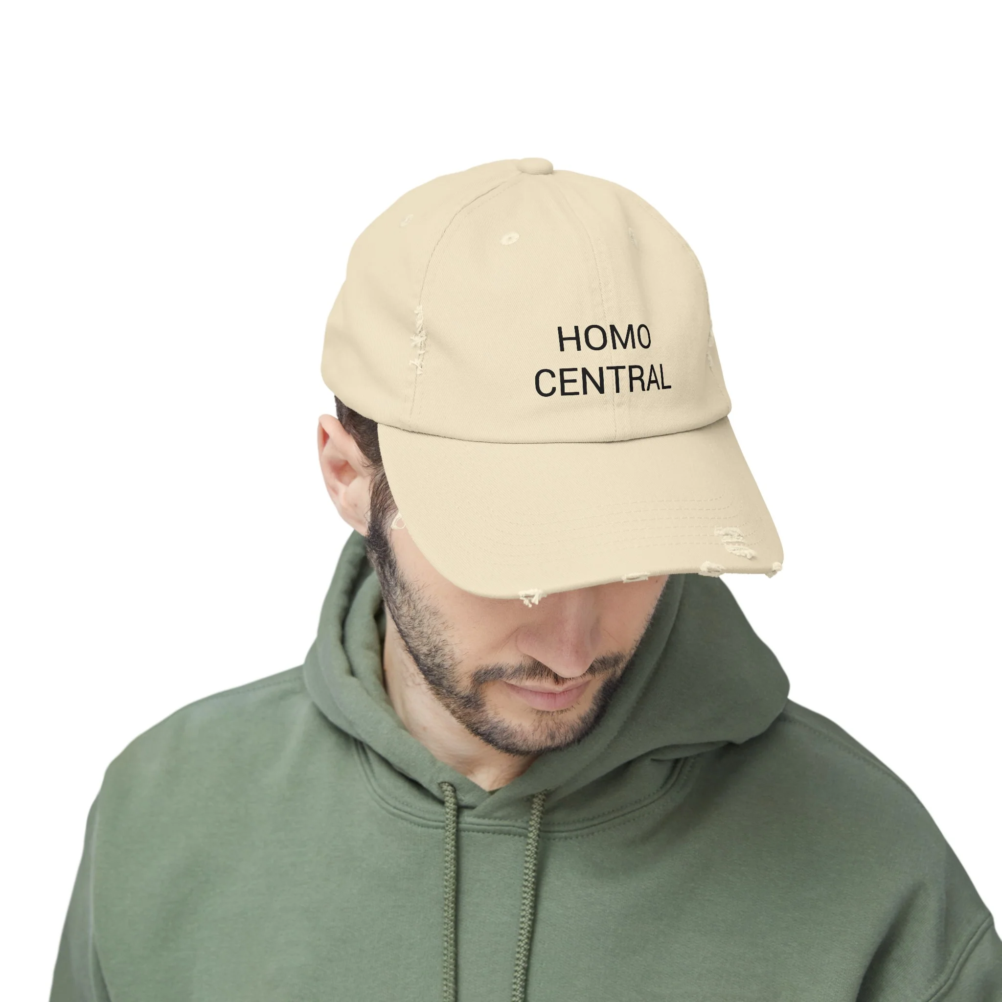 HOMO CENTRAL Distressed Cap in 6 colors - Image 35