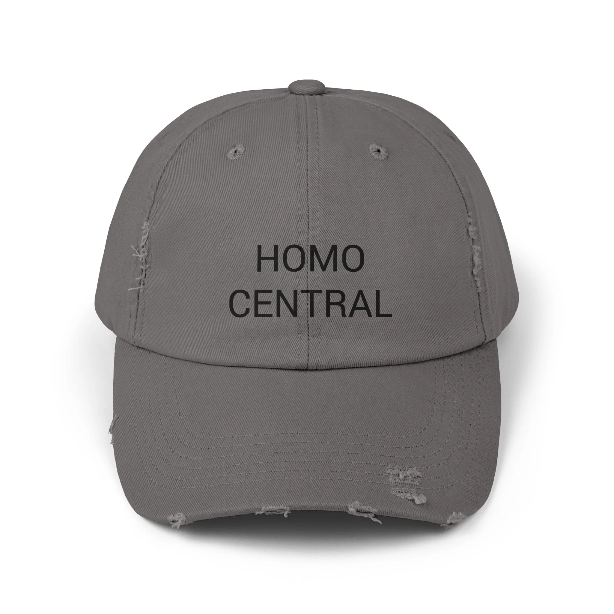 HOMO CENTRAL Distressed Cap in 6 colors - Image 4