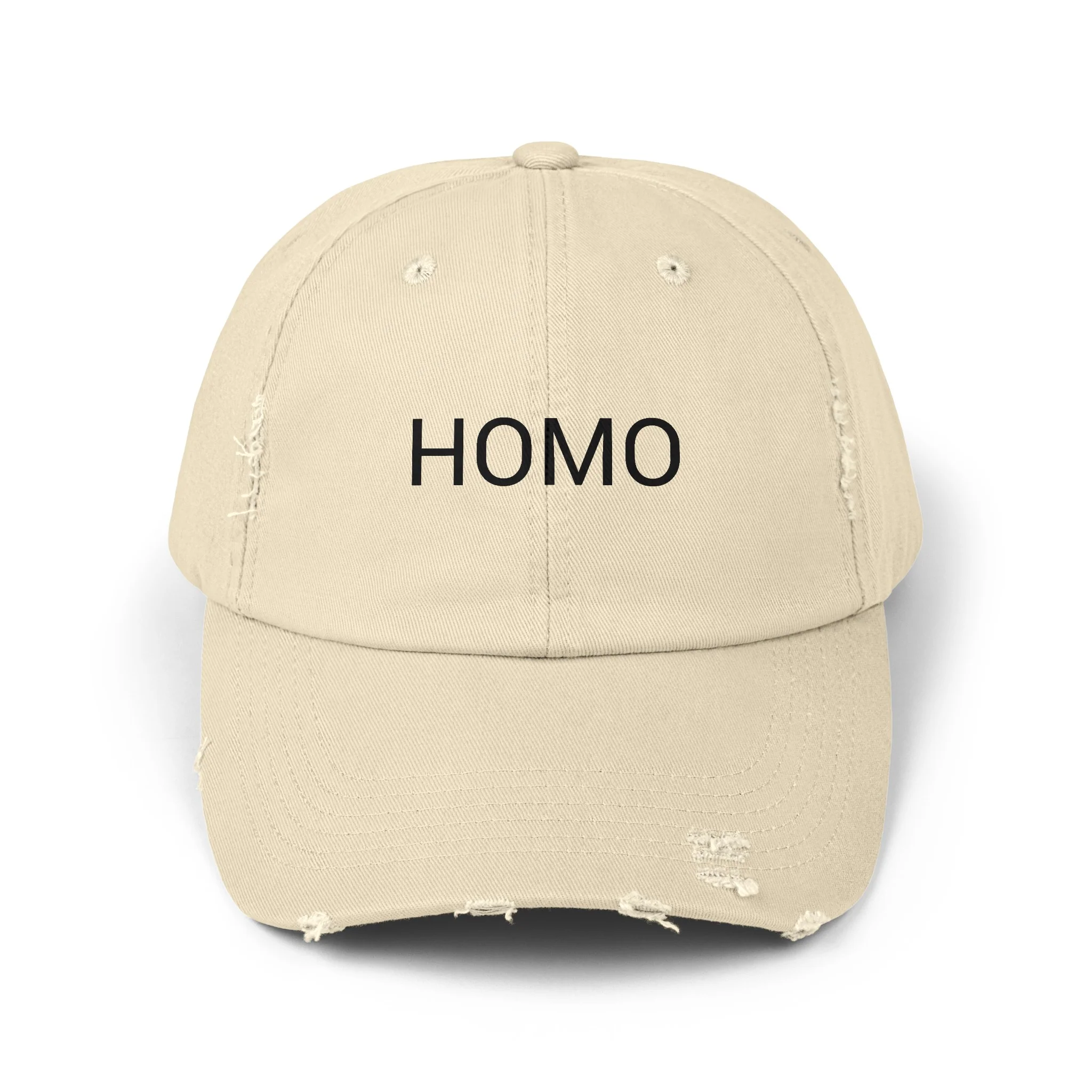 HOMO Distressed Cap in 6 colors - Image 5