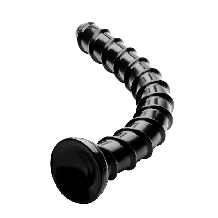 Hosed 18 Inch Swirl Thick Anal Snake - Image 2