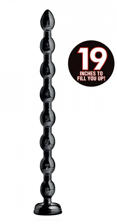 Hosed 19" Beaded Anal Snake - Image 4