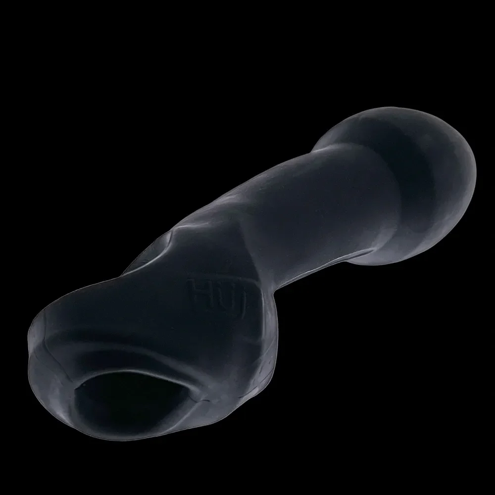 Hunkyjunk Double Thruster Double Penetrator Sling - Tar Ice Black - Image 6