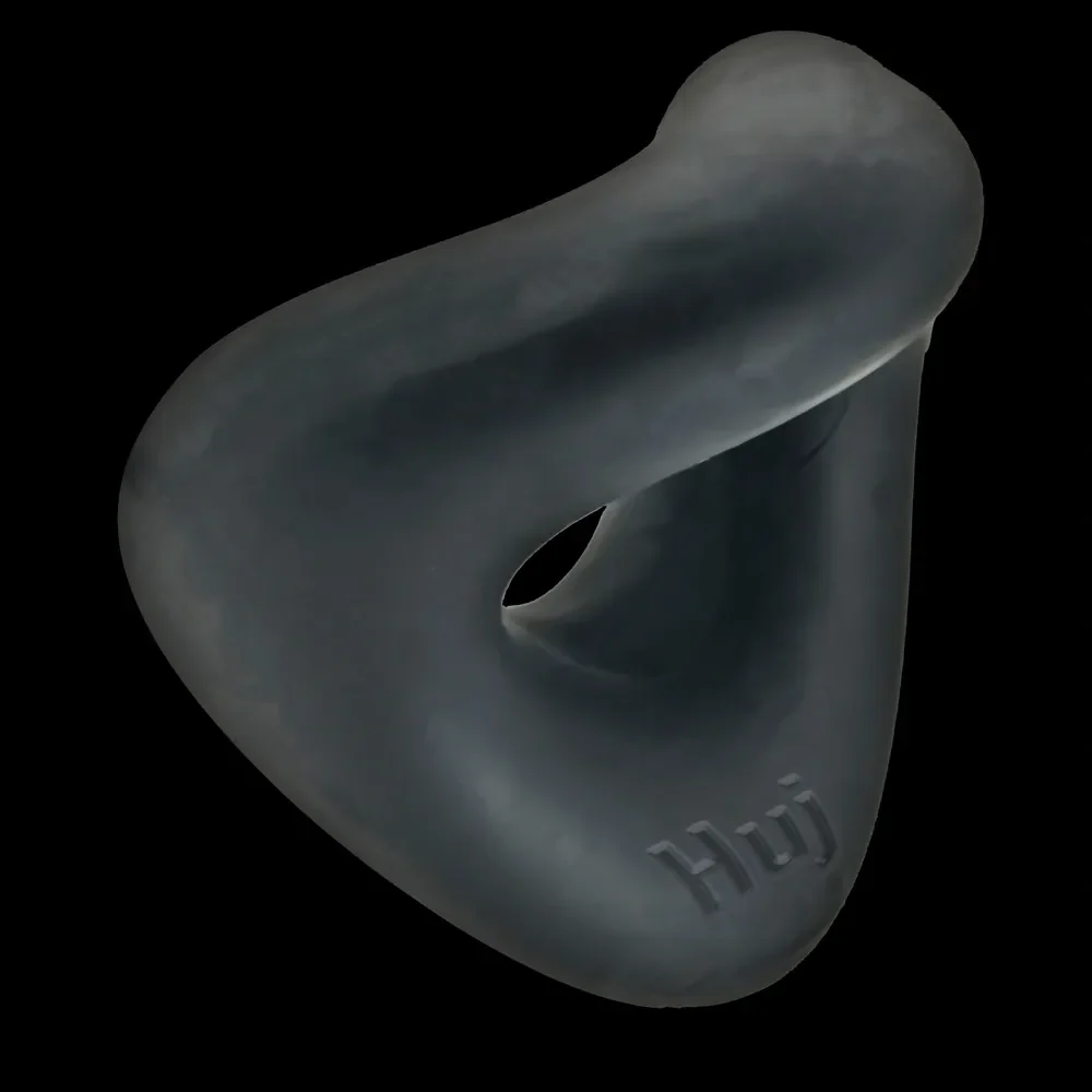 Hunkyjunk Form Surround Cock Ring - Tar Ice - Image 6