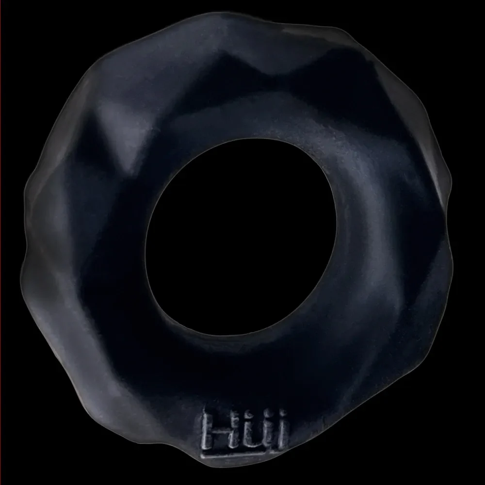 Hunkyjunk Fractal Tactile Cockring - Tar Ice - Image 6