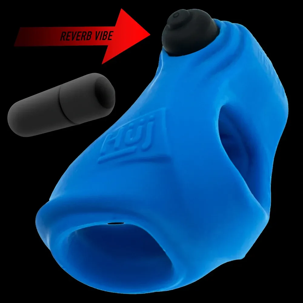 Hunkyjunk Revsling Vibrating Reverb Cocksling - Teal Ice