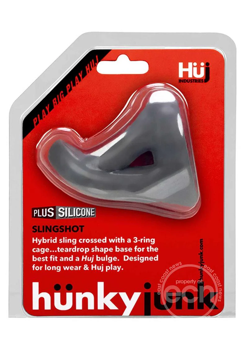 Hünkyjunk Slingshot 3 Ring Teardrop C-Ring Stone - Image 3