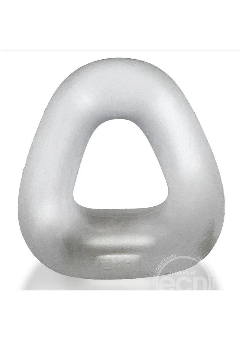 Hunkyjunk Zoid Trapezoid Lifter Cockring - Clear Ice - Image 3