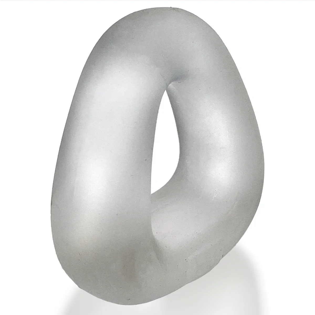 Hunkyjunk Zoid Trapezoid Lifter Cockring - Clear Ice - Image 5