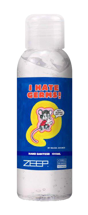I Hate Germs Hand Sanitizer 100ml x Magda Archer - Image 3