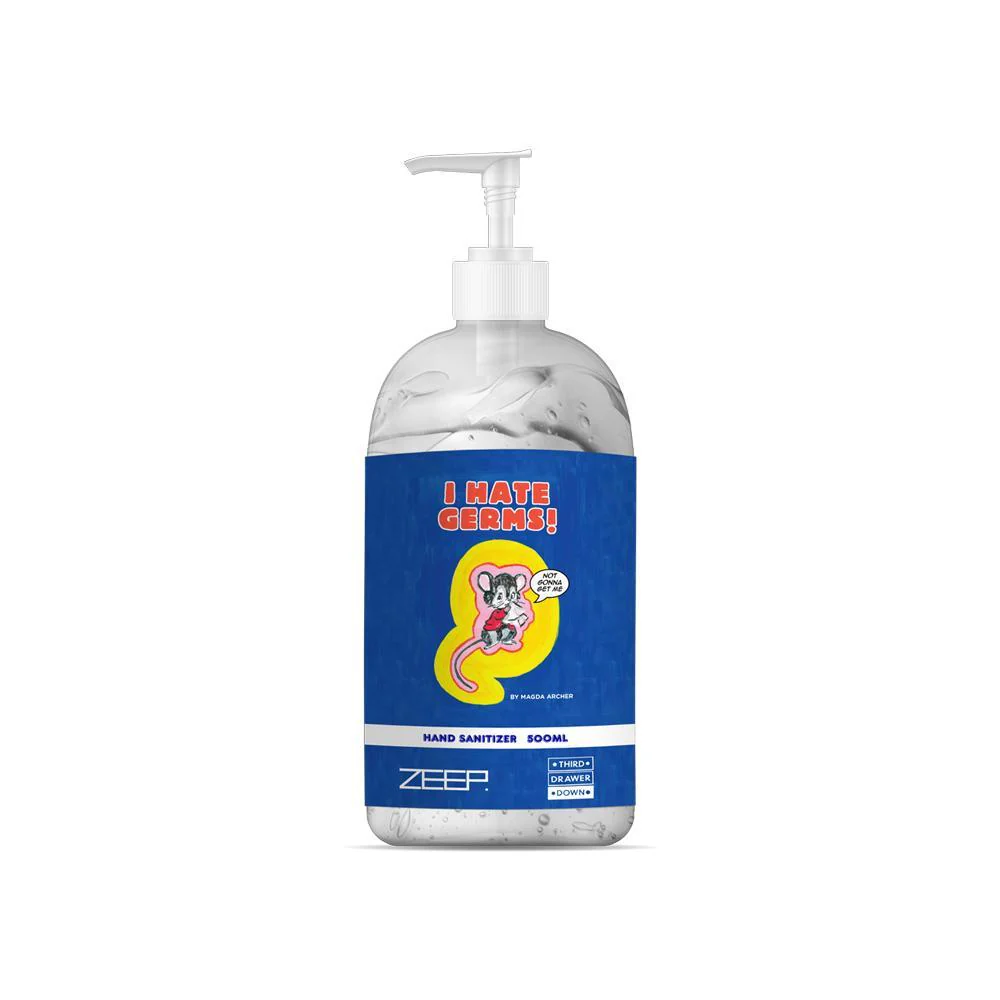I Hate Germs Hand Sanitizer 500ml x Magda Archer - Image 3