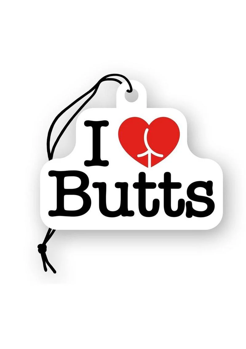 I Love Butts Air Freshener - Image 2