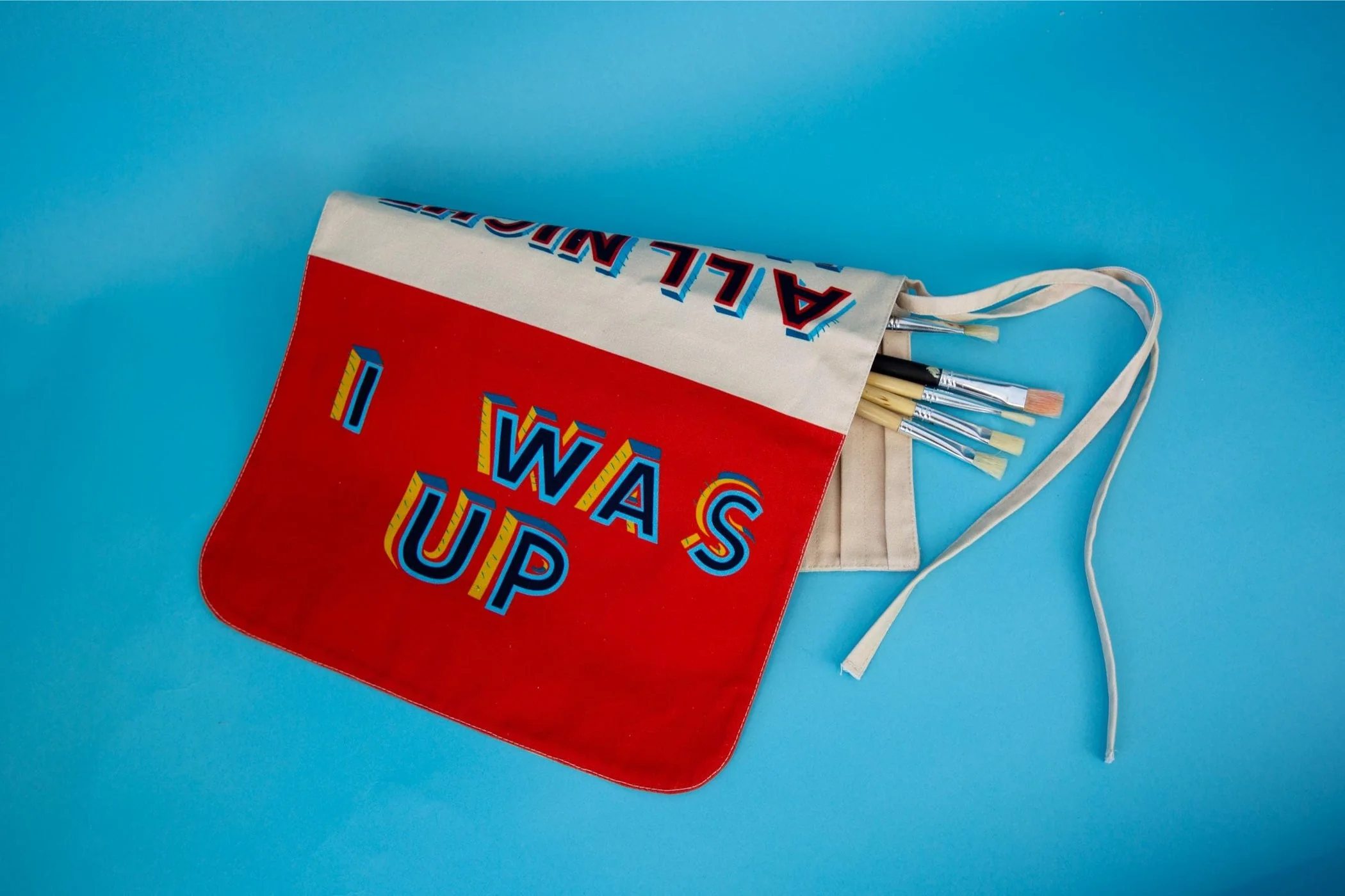 I Was Up All Night Making This Brush Roll by Bob and Roberta Smith x third drawer down - Image 8