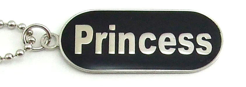 PRINCESS ID TAG Necklace - Image 4