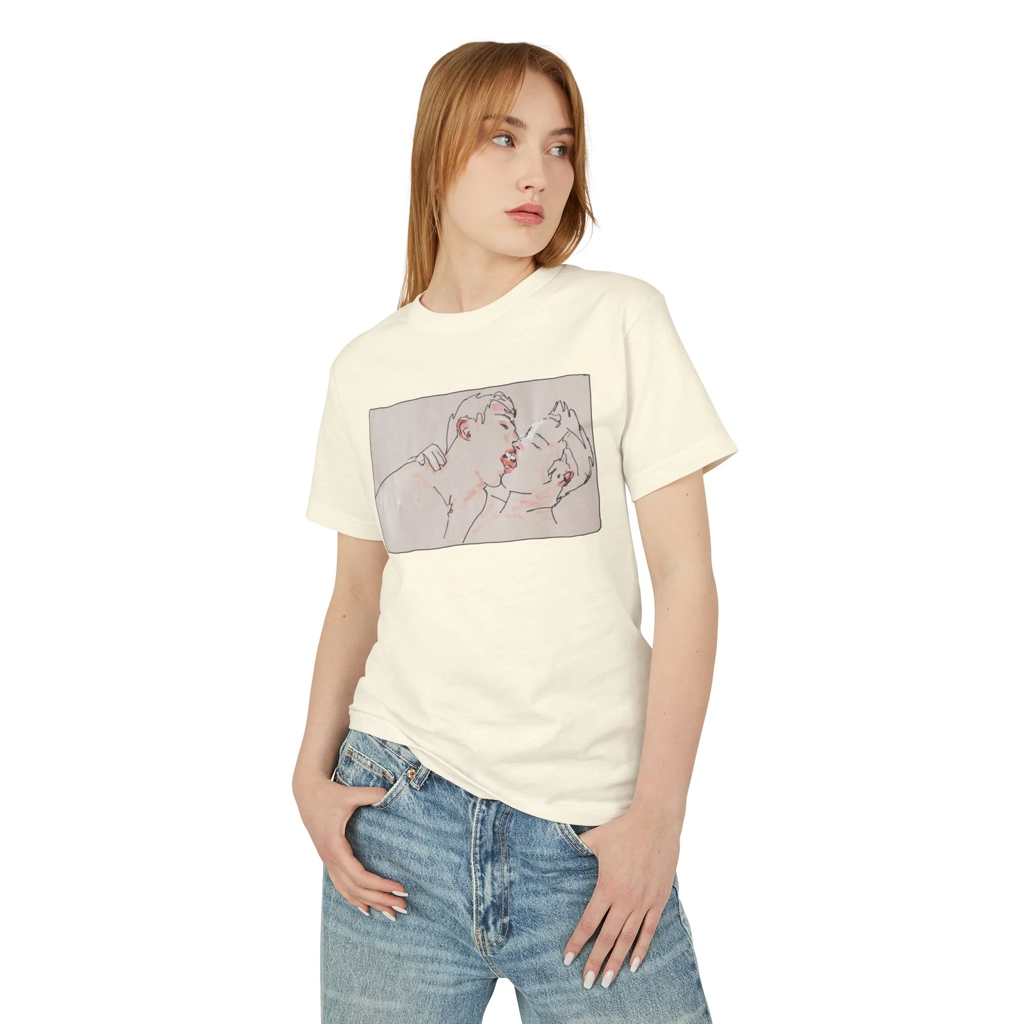 James Schenck KISSING tee by CULTUREEDIT Productions / 6 Colors - Image 10