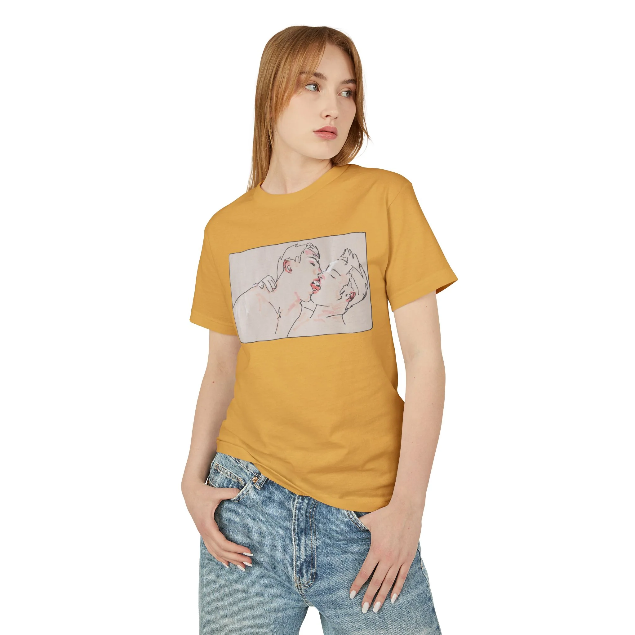 James Schenck KISSING tee by CULTUREEDIT Productions / 6 Colors - Image 15