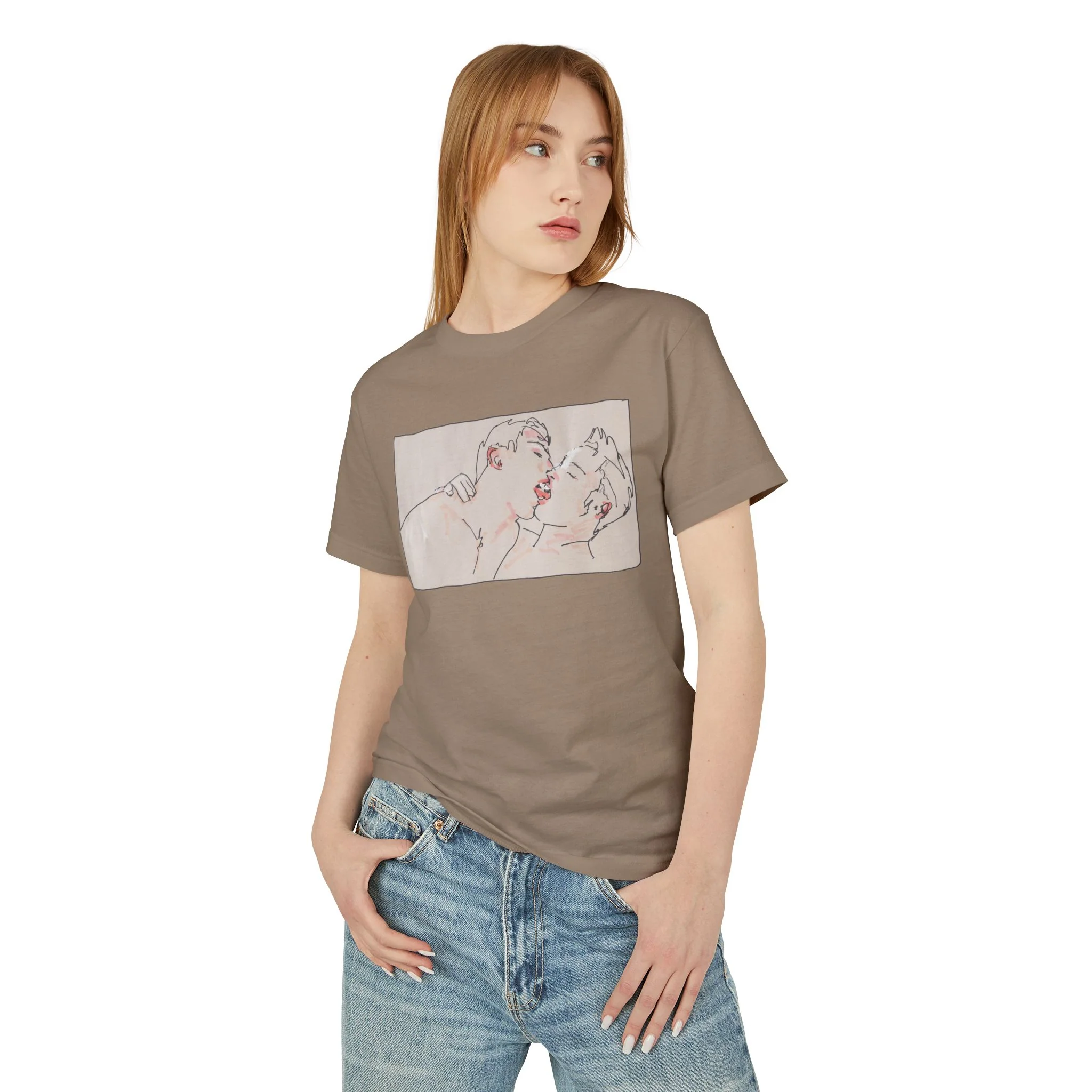 James Schenck KISSING tee by CULTUREEDIT Productions / 6 Colors - Image 20