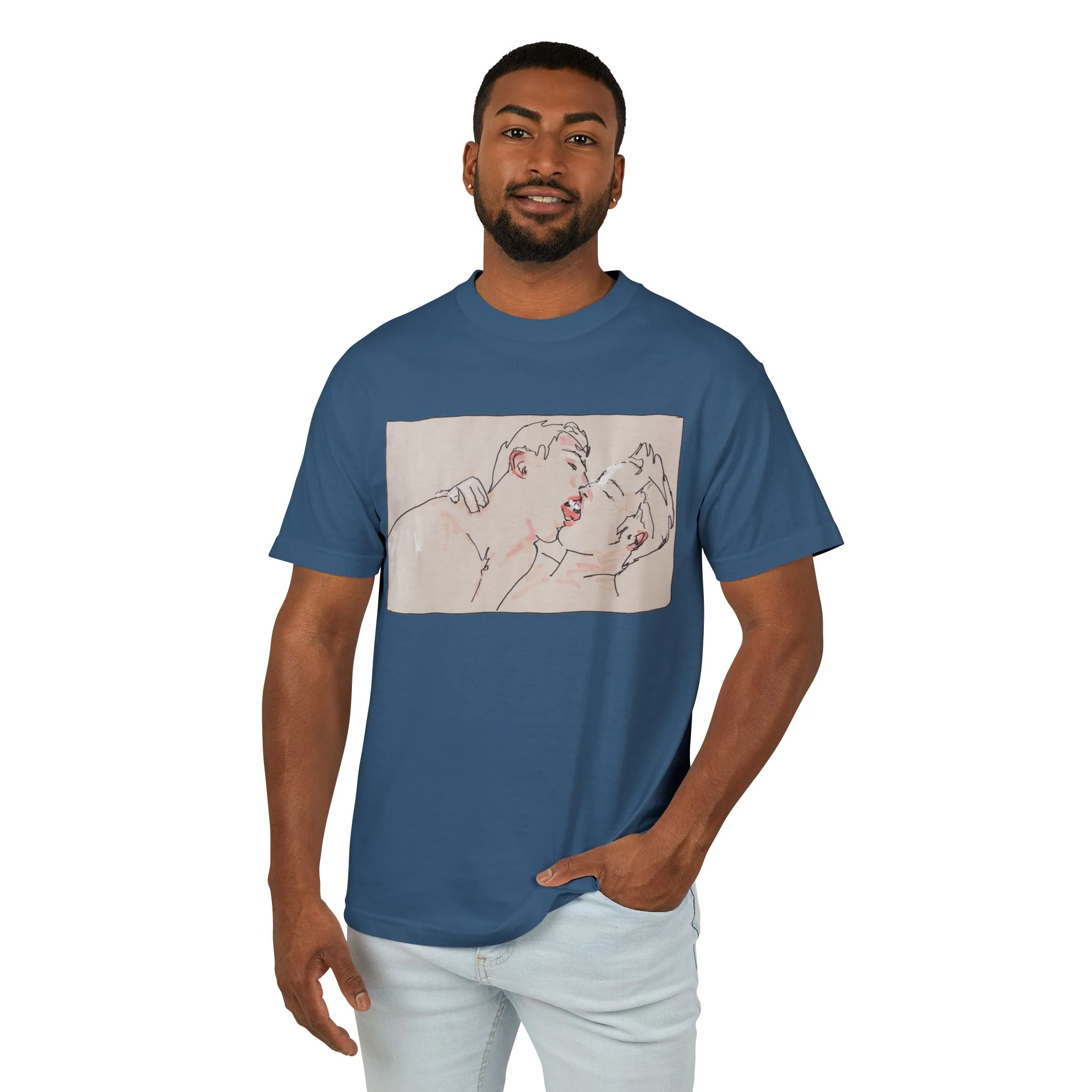 James Schenck KISSING tee by CULTUREEDIT Productions / 6 Colors - Image 29