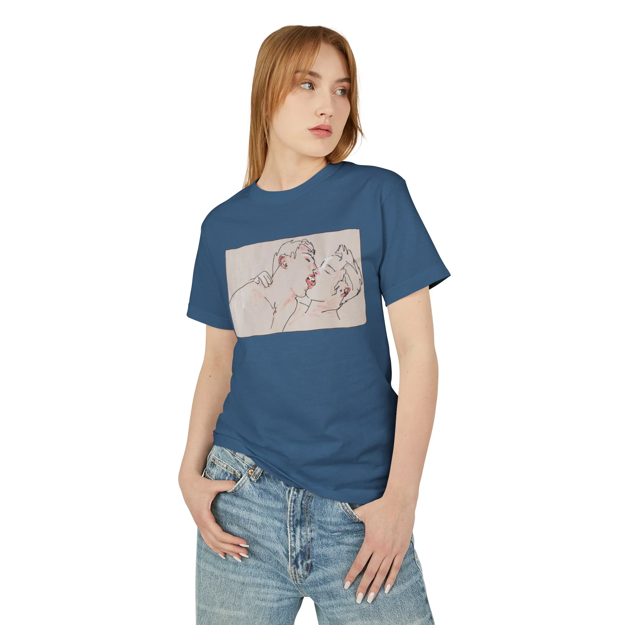 James Schenck KISSING tee by CULTUREEDIT Productions / 6 Colors - Image 30