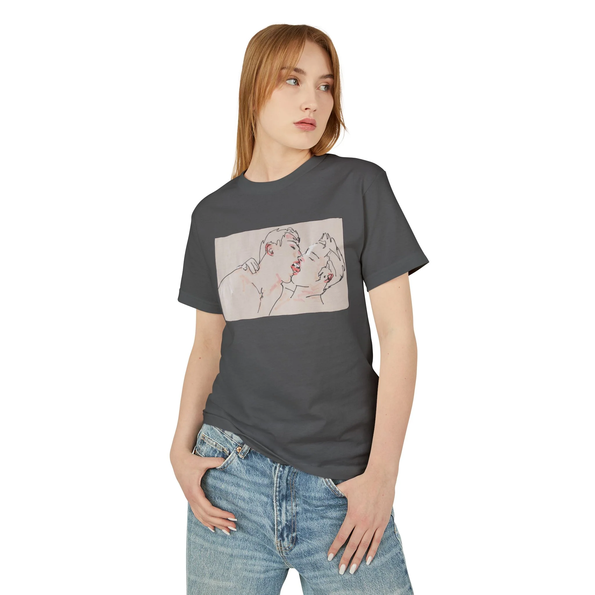 James Schenck KISSING tee by CULTUREEDIT Productions / 6 Colors - Image 34