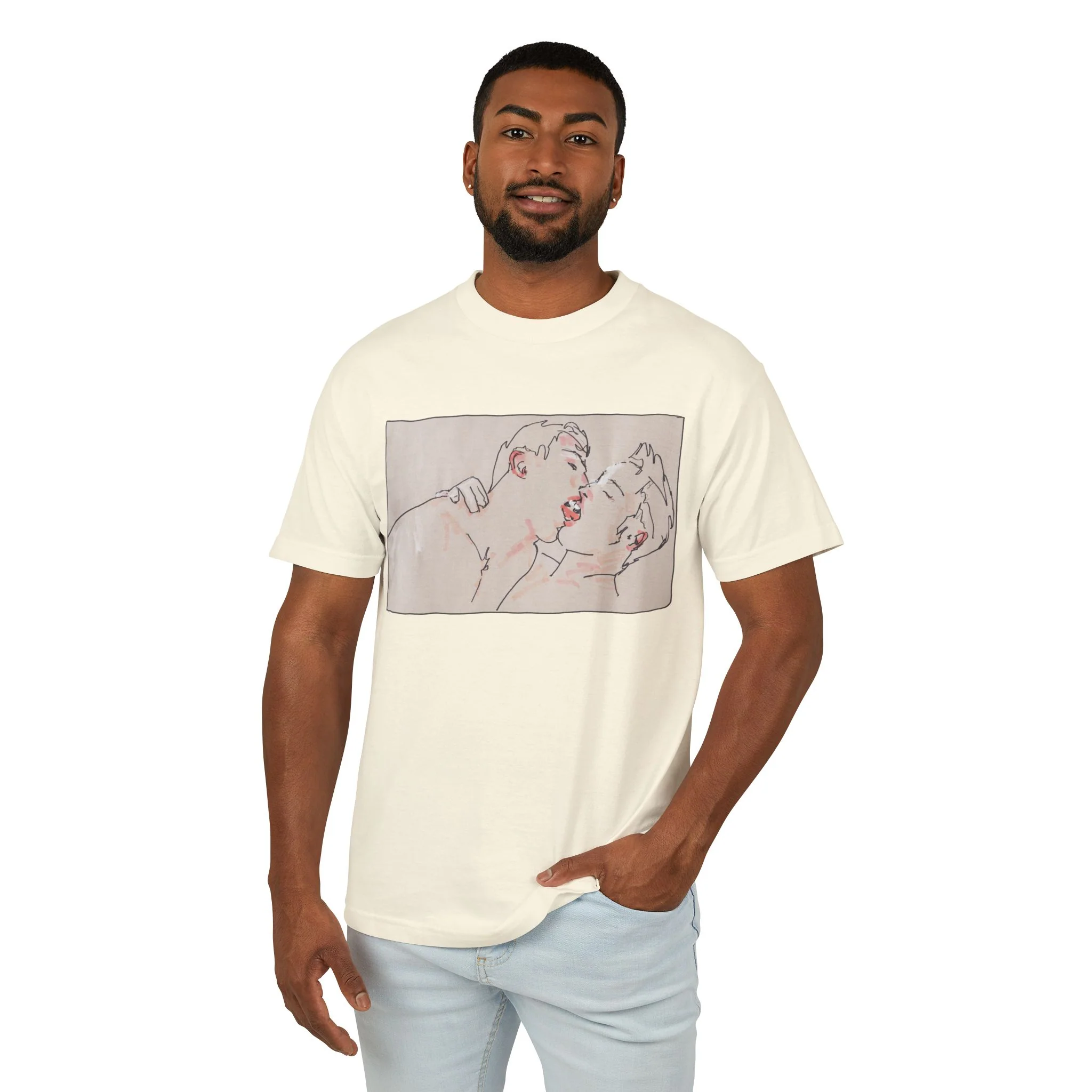 James Schenck KISSING tee by CULTUREEDIT Productions / 6 Colors - Image 9