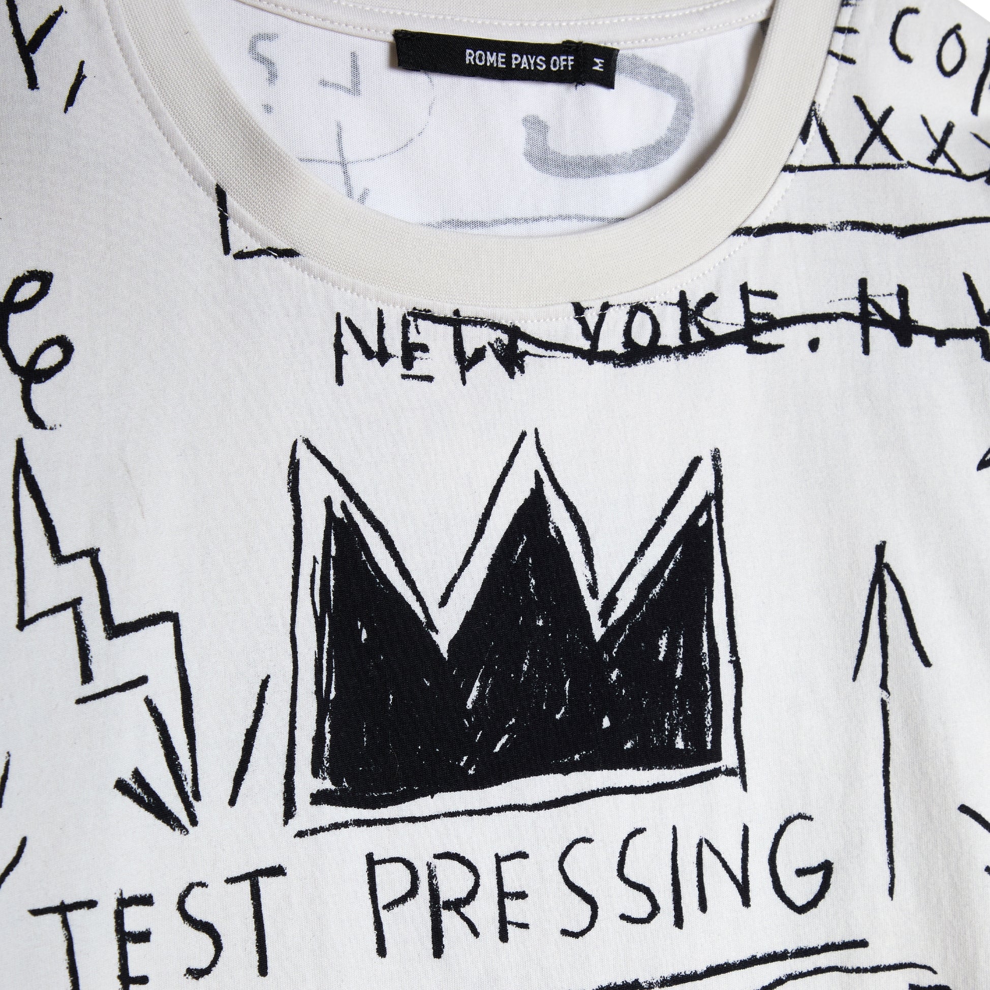 Jean-Michel Basquiat Beat Bop All-Over Print T-Shirt - Image 3