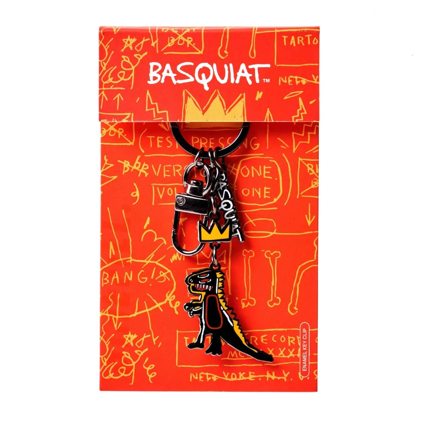 Jean-Michel Basquiat Crowned T-Rex Keyclip - Image 2