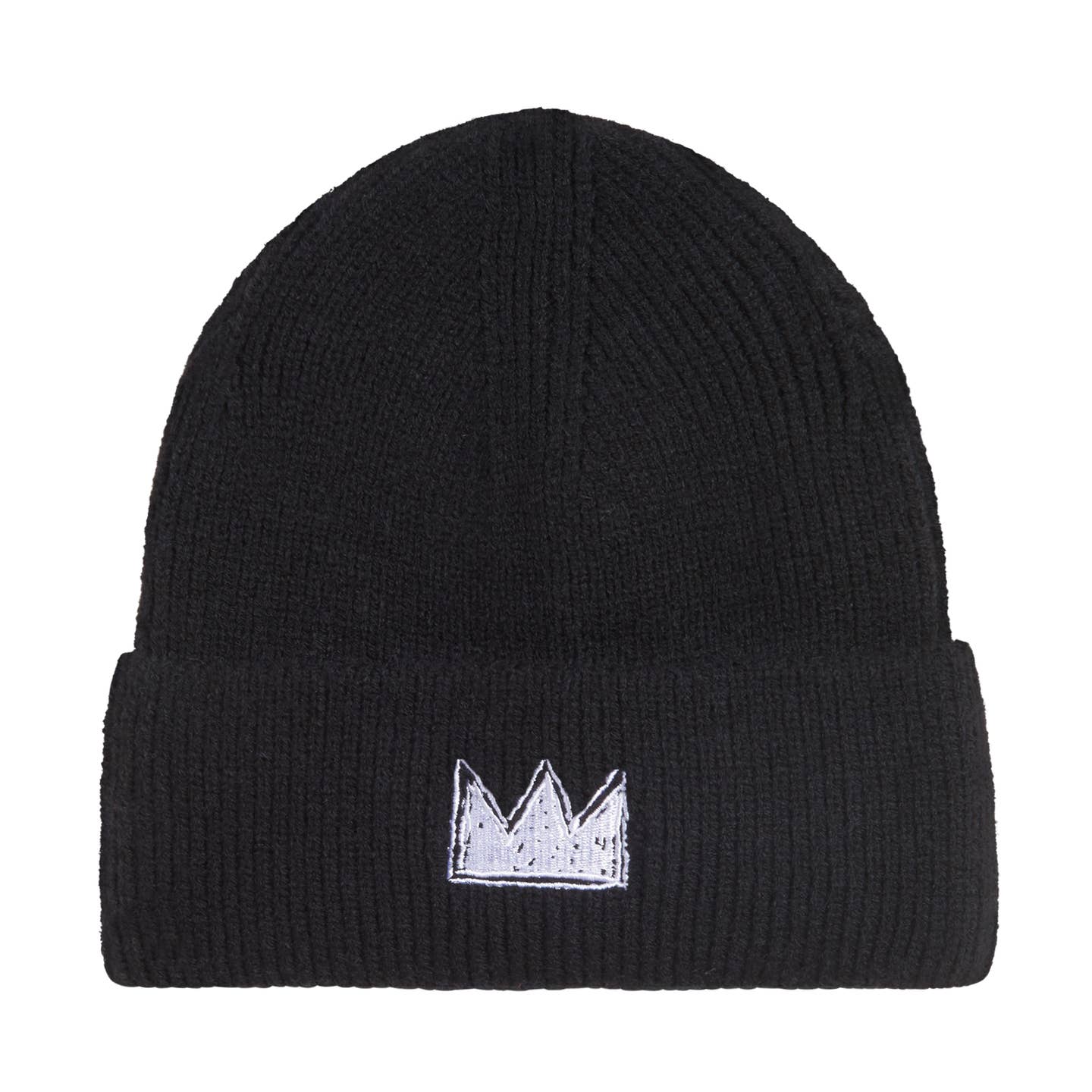 Jean-Michel Basquiat Embroidered Crown Beanie