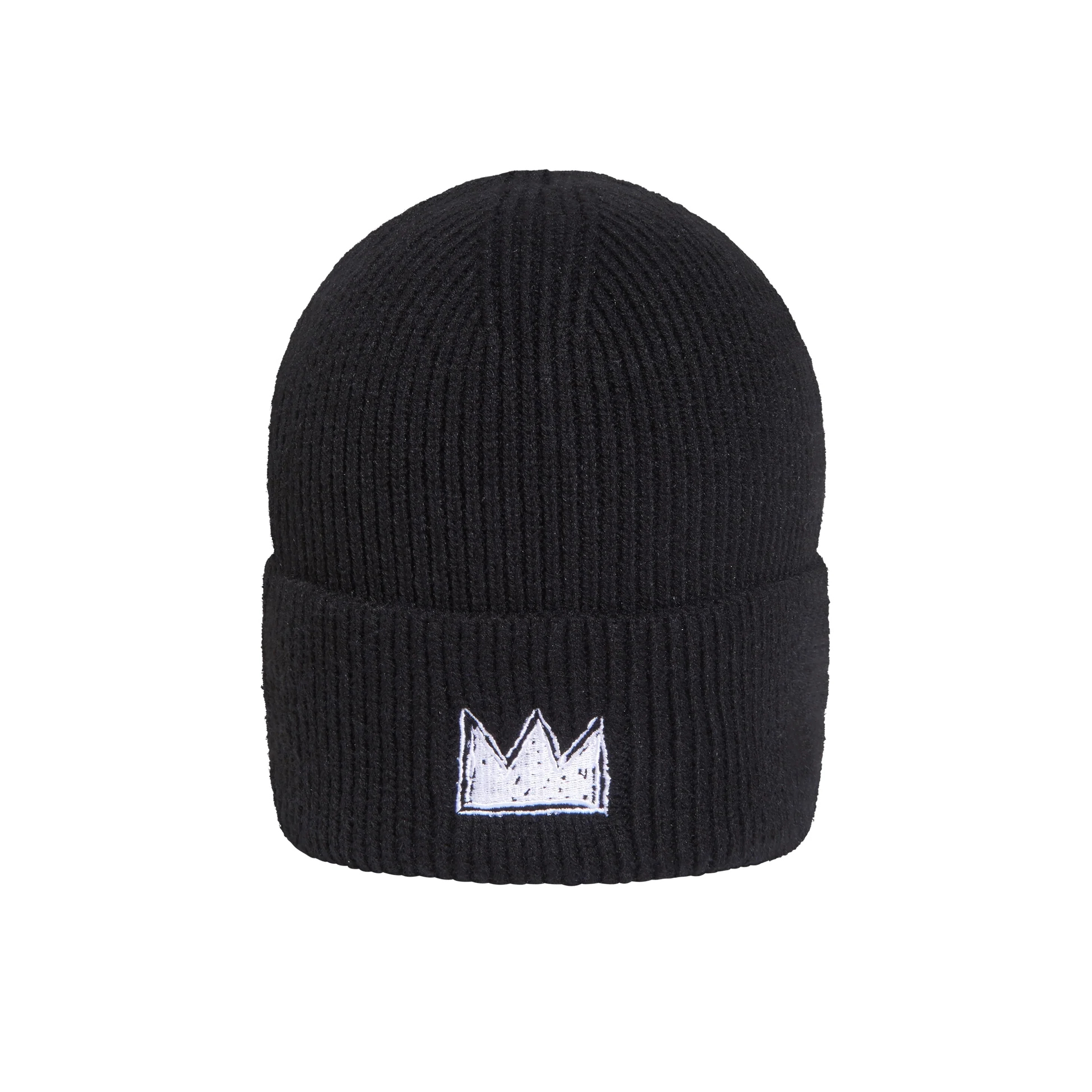Jean-Michel Basquiat Embroidered Crown Beanie - Image 2
