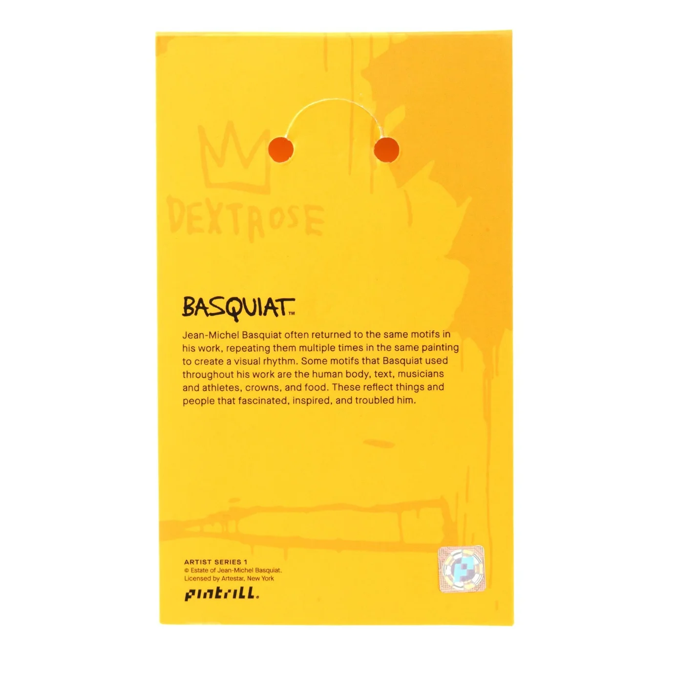 Jean-Michel Basquiat Mask Keyclip - Image 3