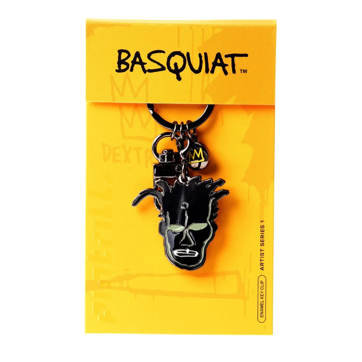 Jean-Michel Basquiat portrait Keychain - Image 2