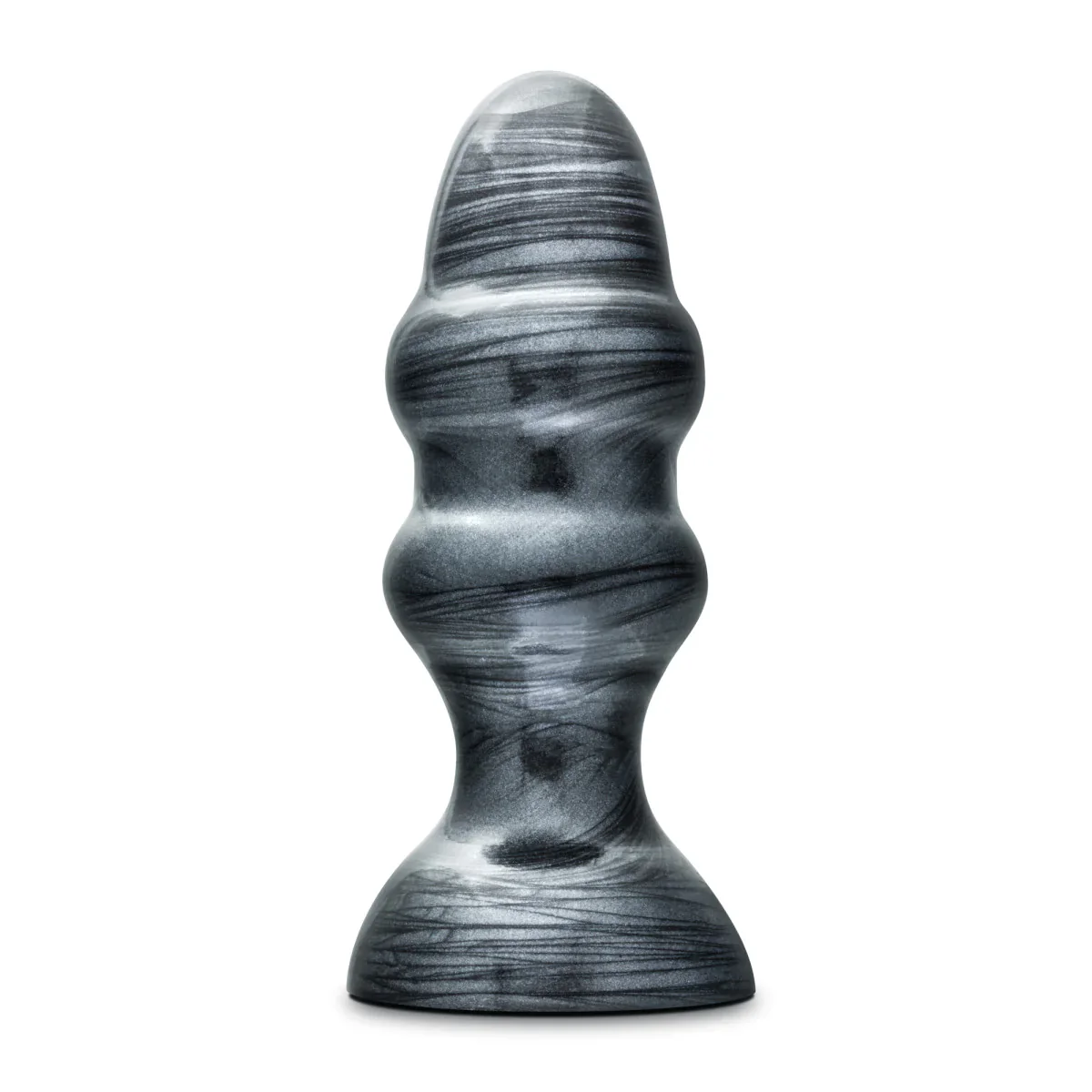 Jet Stealth Carbon Metallic Black 6.5-Inch Anal Plug With Suction Cup Base - Image 2