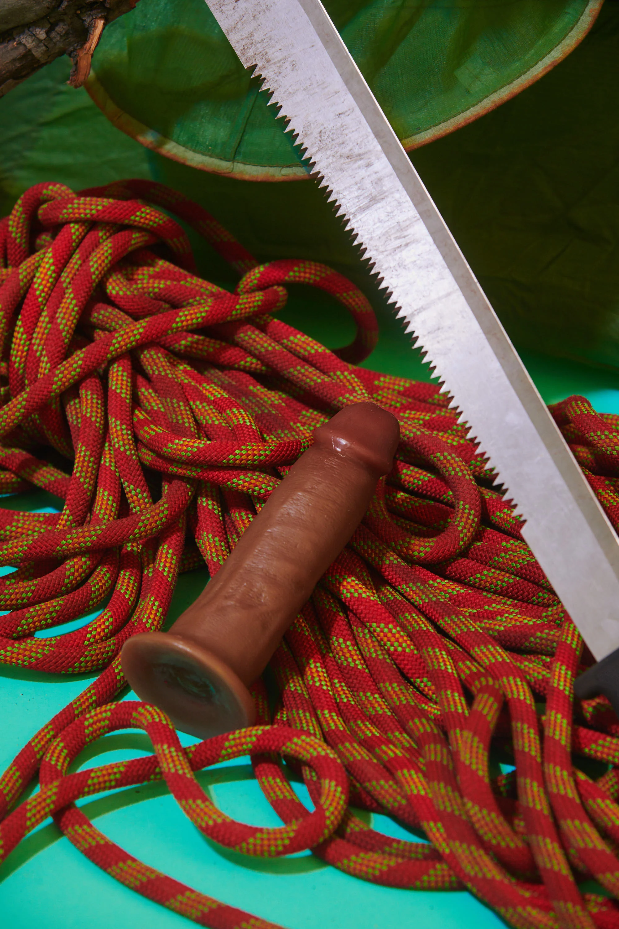 JOCK 7" Dildo - Brown - Image 2