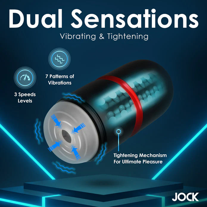 JOCK Tightening & Vibrating Masturbator - Image 3