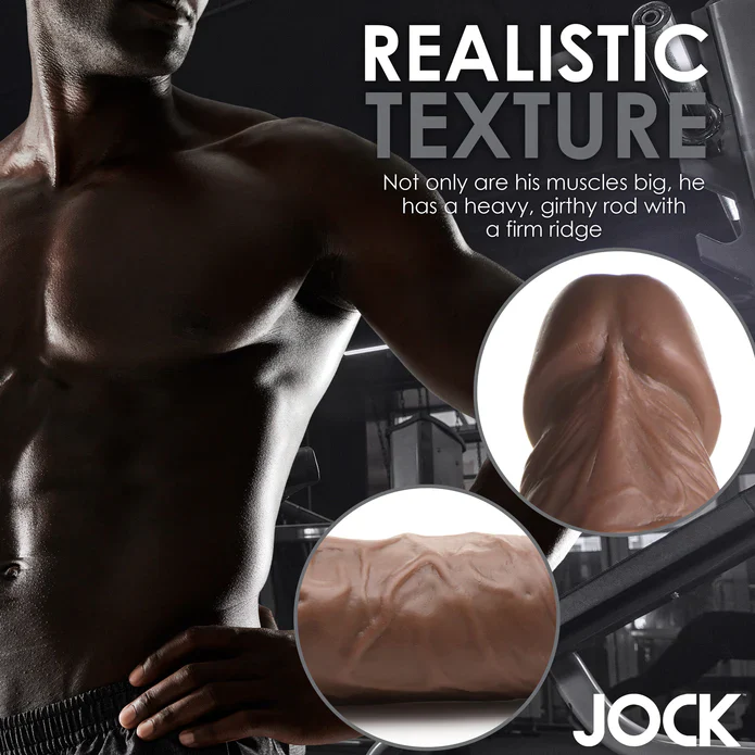 JOCK Weightlifting Wesley 7" Dildo W/ Balls Medium - Image 6
