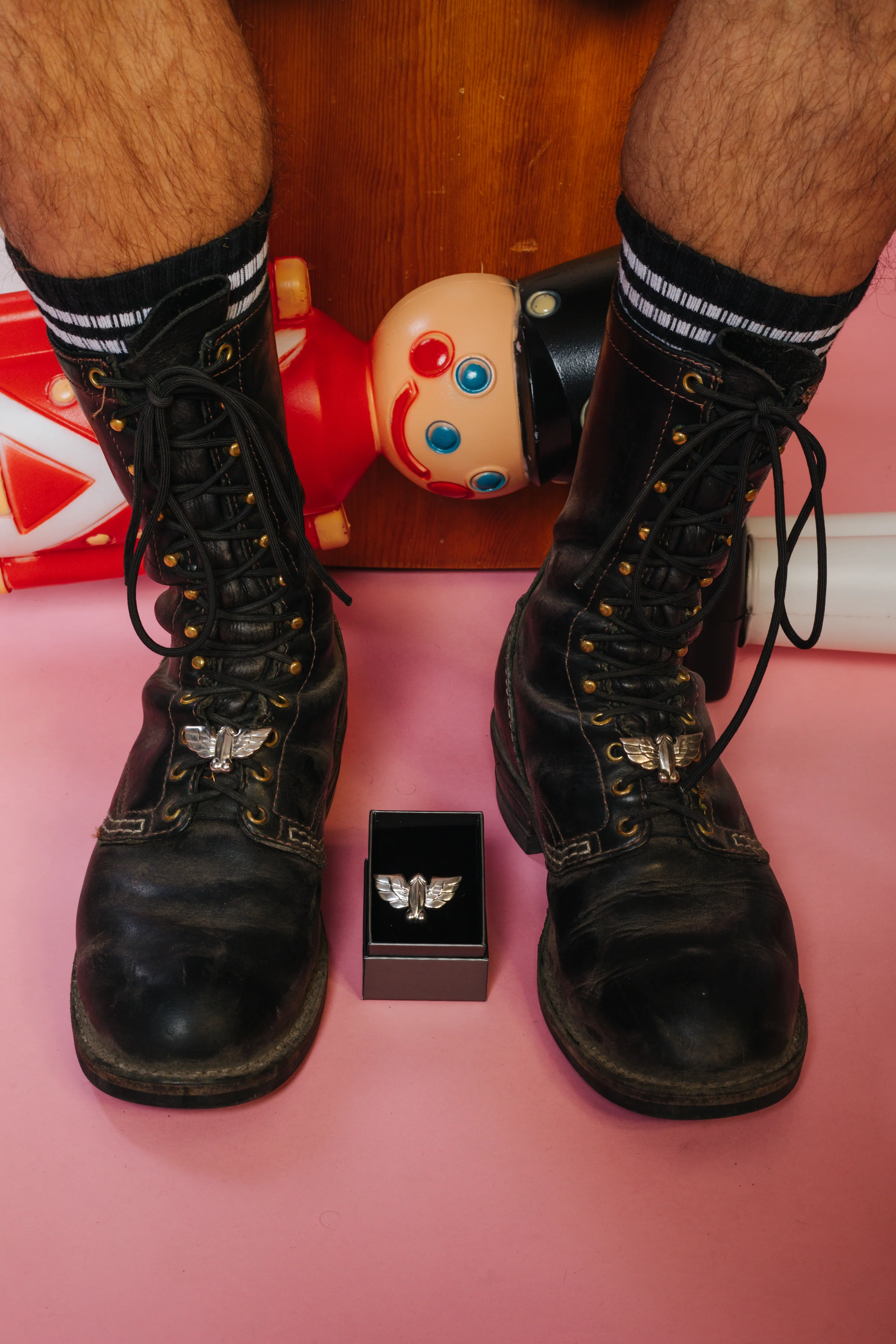Jonathan Johnson x Tom of Finland FLYING COCK Shoe Link - Image 11