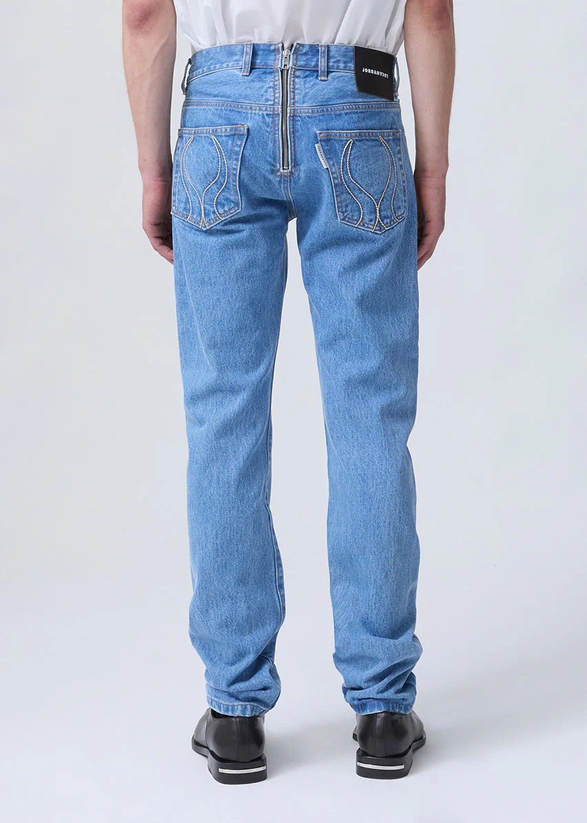 Jordanluca ROBIN JEANS LIGHT INDIGO - Image 8