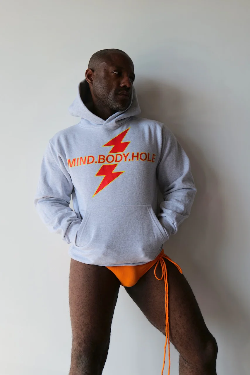 K.INGSLEY Light Grey MIND.BODY.HOLE Hoodie - Image 7