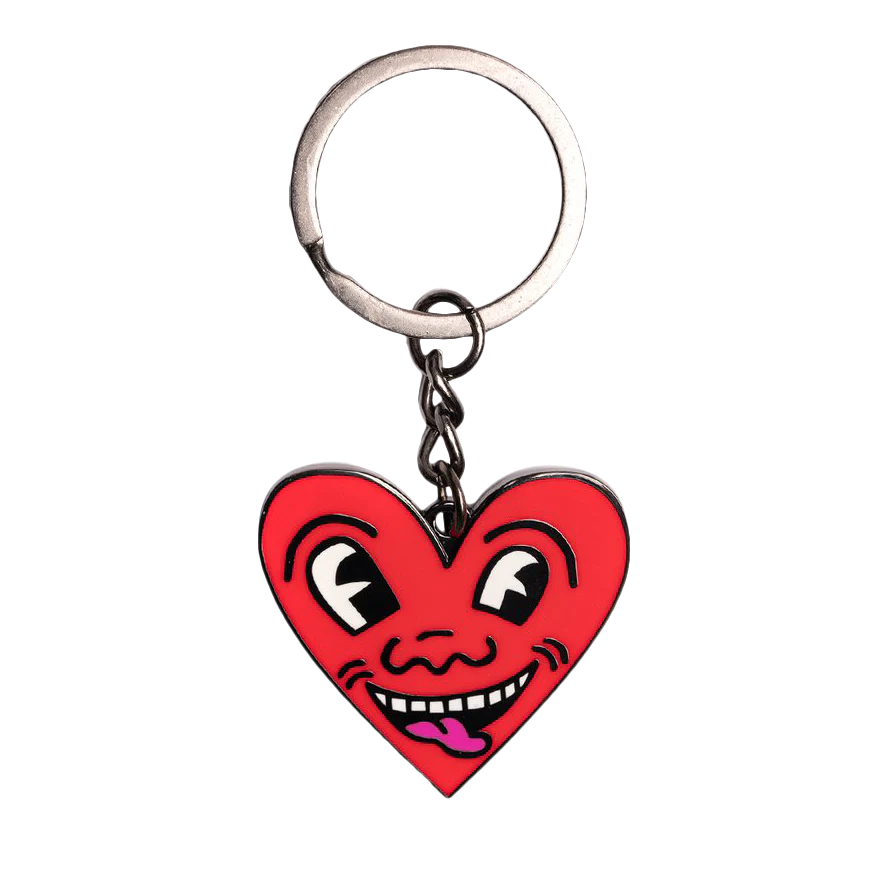 Keith Haring Heart Key Ring - Image 2