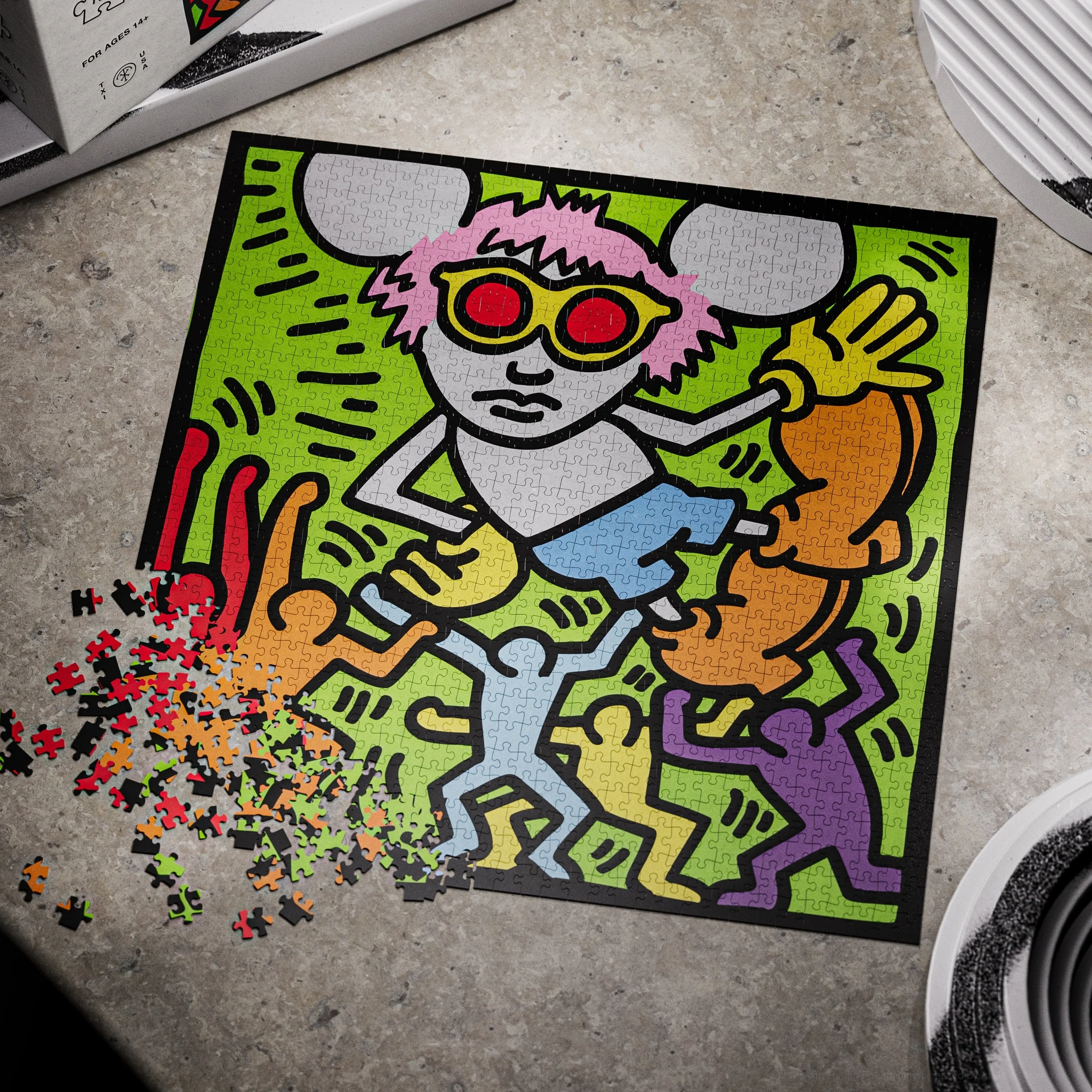Keith Haring Jigsaw Puzzle - Image 3