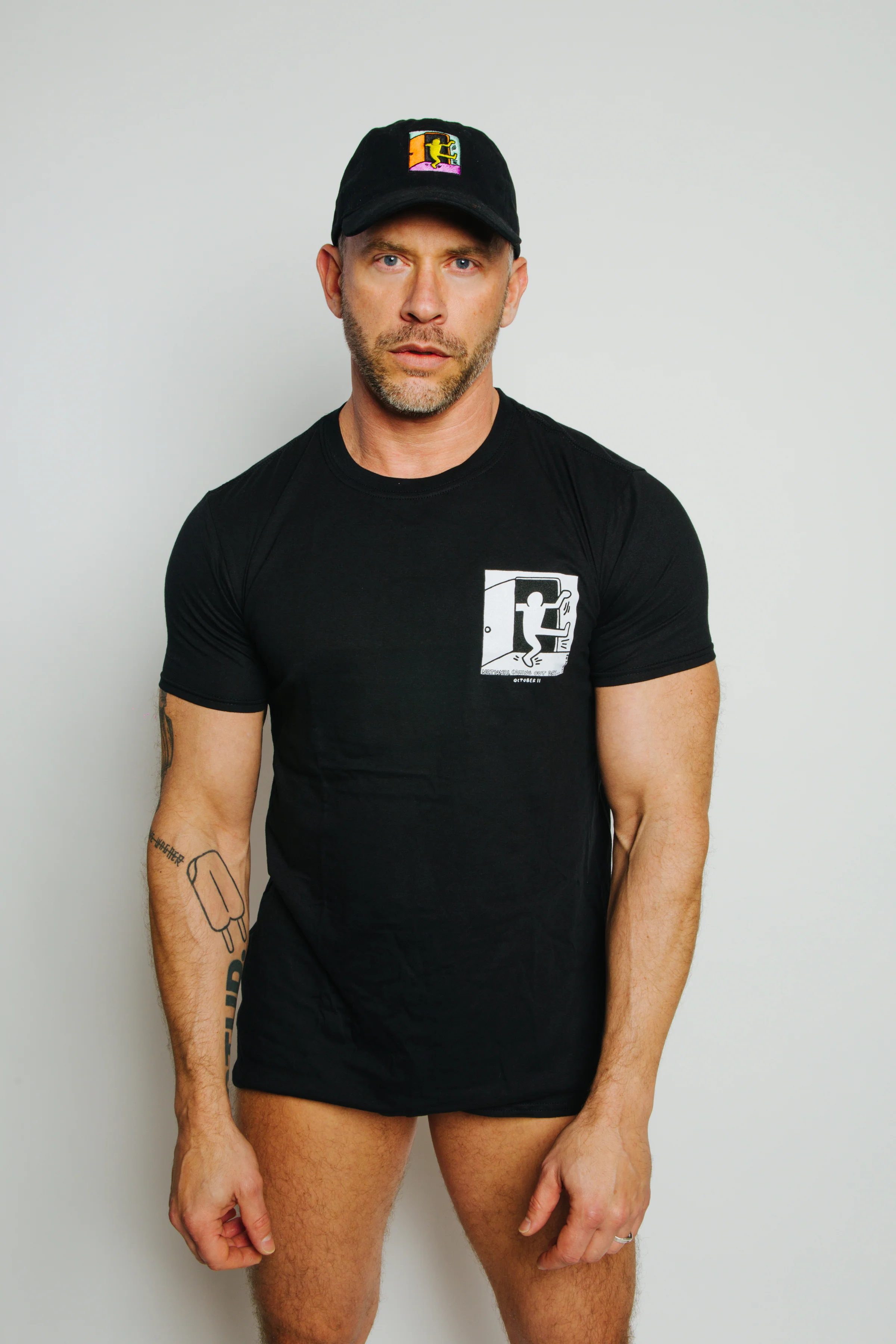 KEITH HARING NATIONAL COMING OUT DAY BASEBALL HAT - Image 3