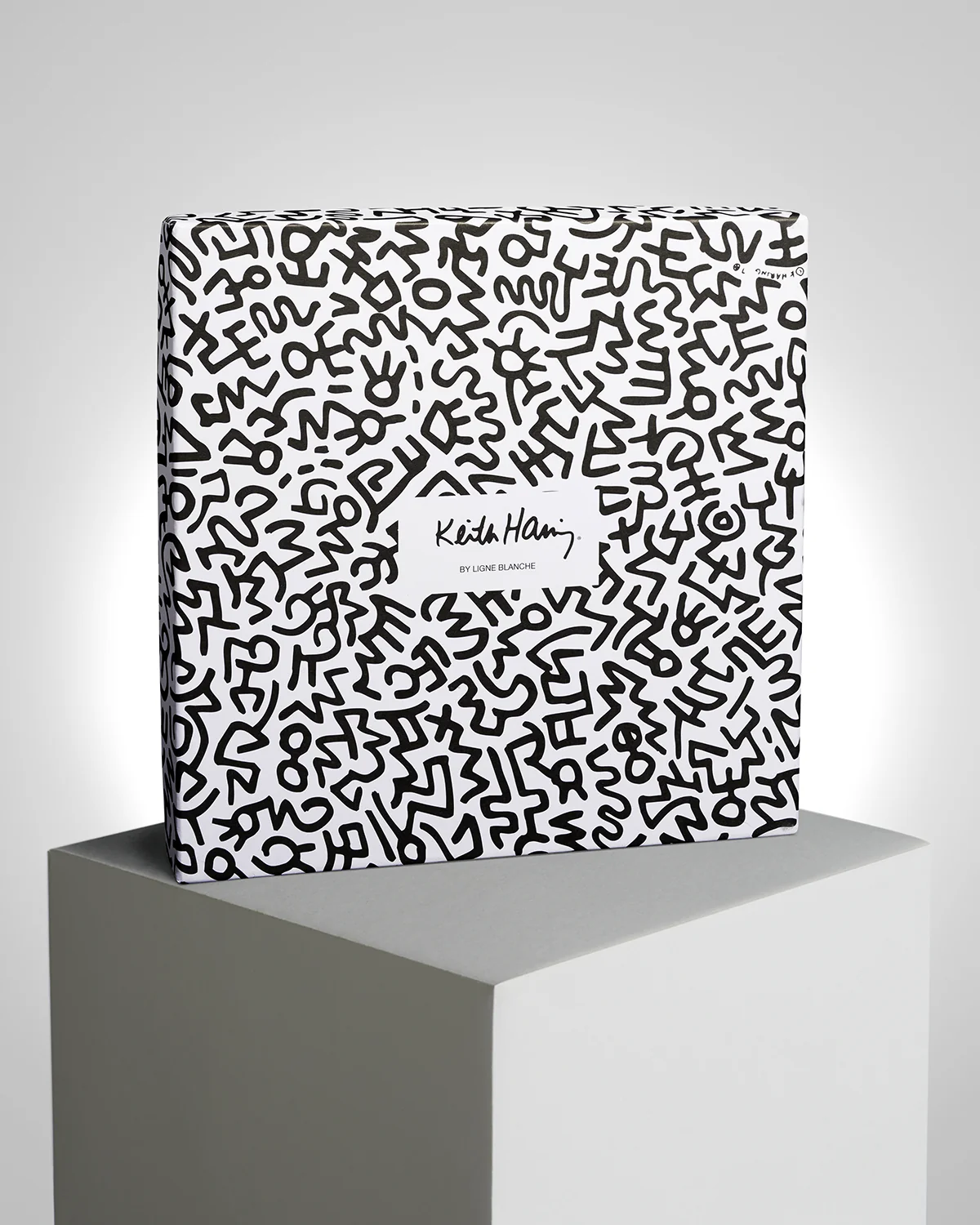 Keith Haring PORCELAIN PLATE "SILVER COLLECTION" #3 - Image 5