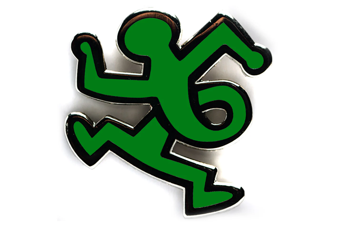 KEITH HARING TWIST MAN PIN - GREEN - Image 3