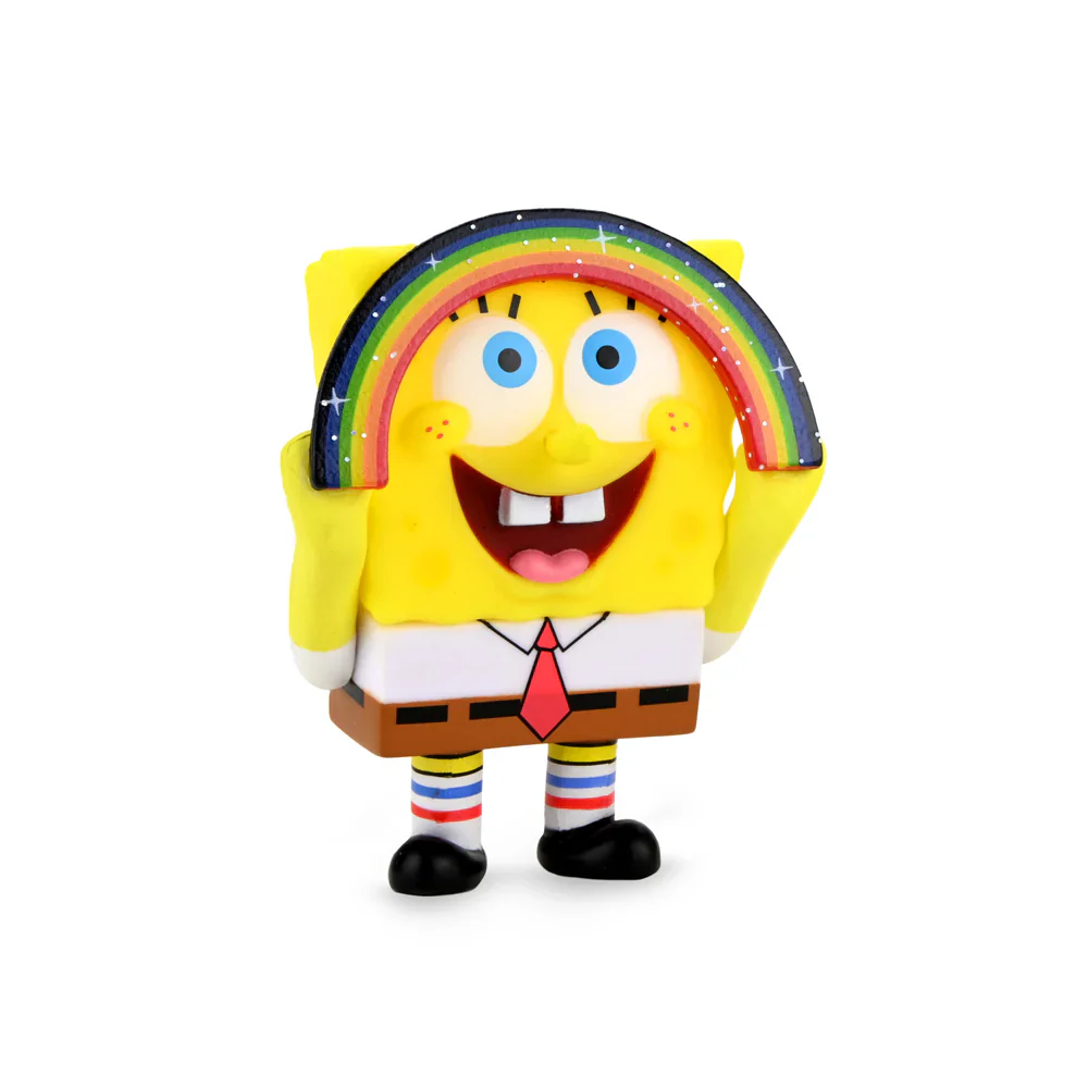 KIDROBOT IMAGINATION SPONGEBOB SQUAREPANTS & SPONGEBOB UNDERPANTS VINYL FIGURE 2-PACK - Image 5