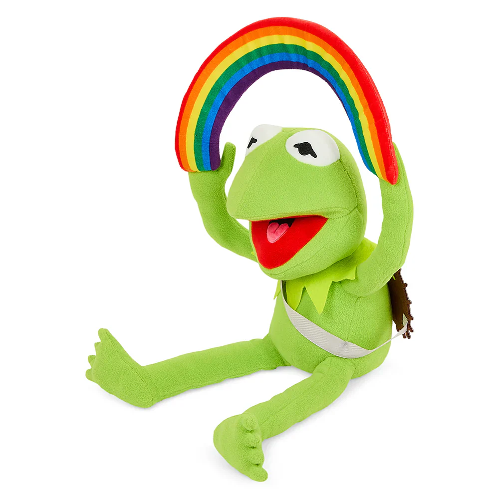 KIDROBOT THE MUPPETS RAINBOW CONNECTION KERMIT 13" COLLECTIBLE PLUSH - Image 2