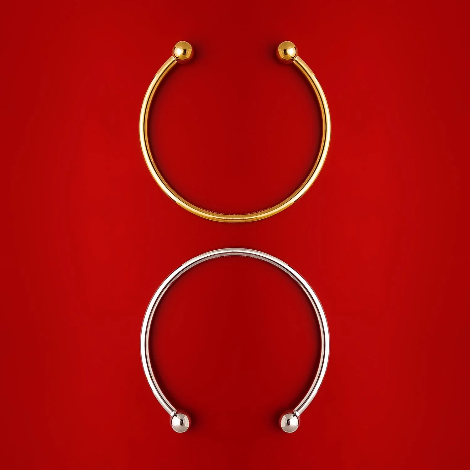 KISKA LAB GOLD ALBERT CUFF BRACELET - Image 2