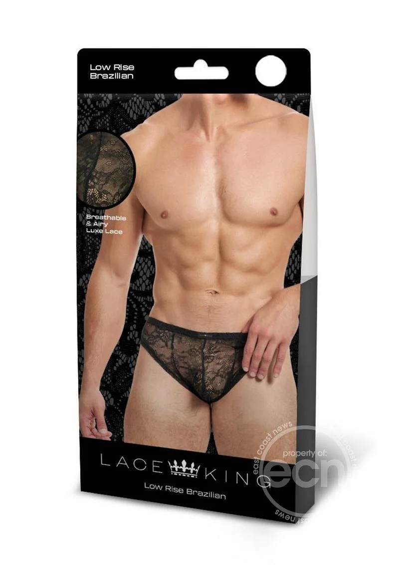 Lace King Lace Bikini Black - Image 2