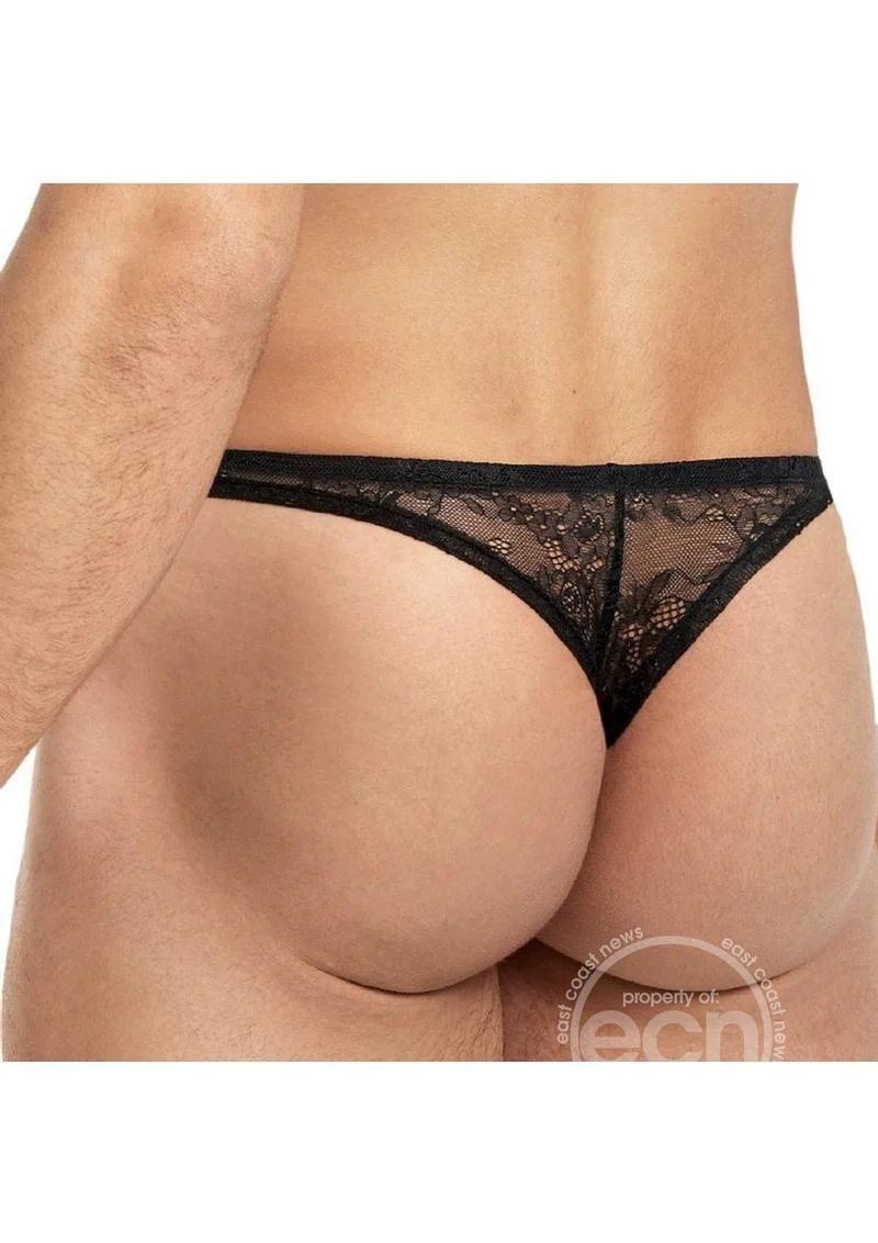 Lace King Lace Bikini Black - Image 3